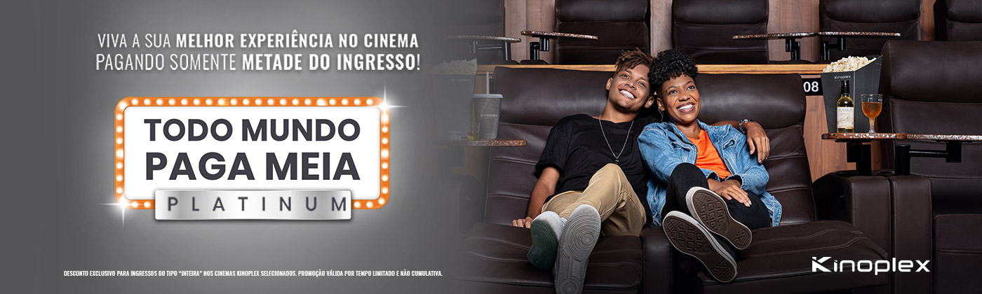 Promoções de Bilheteria  Kinoplex - O cinema para todos